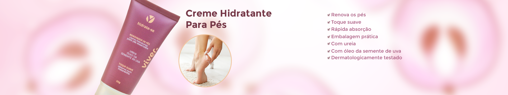 Creme Hidrante de Pês